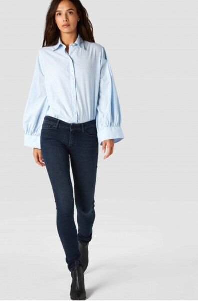 Kings Of Indigo Jeans Skinny Fit - Juno - Dark Od Black