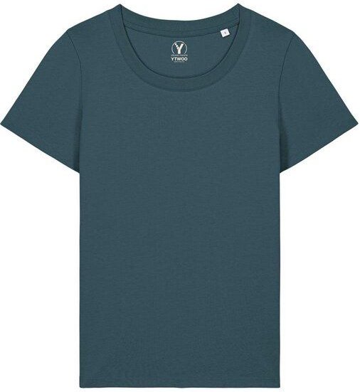 YTWOO Mid-Light Damen T-Shirt Slim Fit