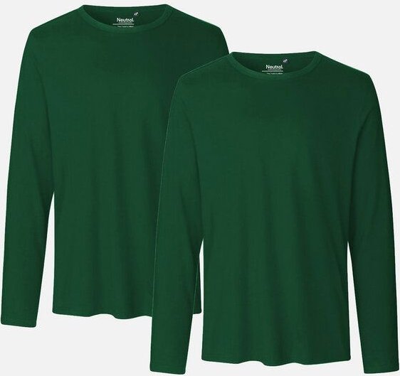 Neutral® Neutral Doppelpack Long Sleeve Shirt Herren - Bio-Baumwolle