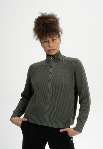 Rippstrick Jacke KAMUKA | von MELA | Fairtrade & GOTS zertifiziert