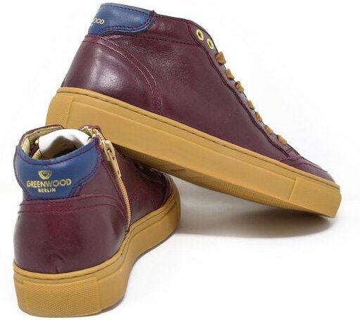 Greenwood Berlin GWB Sneaker Unisex Base high burgundy