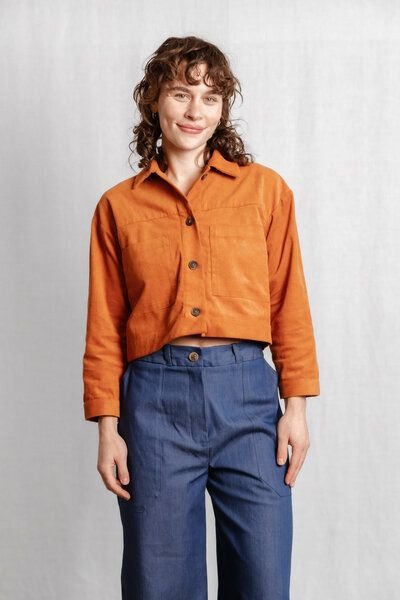 Jyoti - Fair Works Bio-Baumwollcord Shacket Mayur