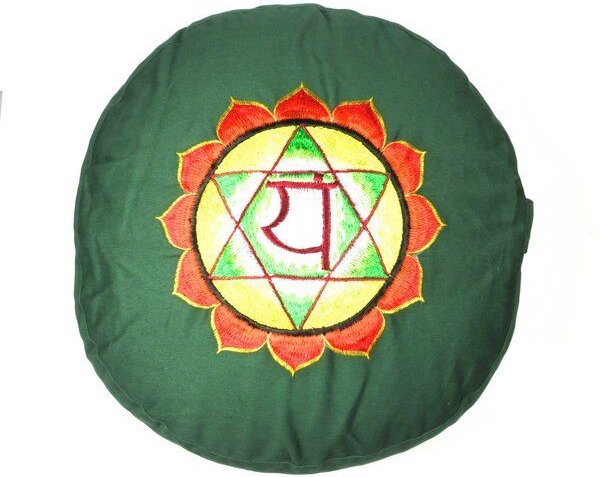 Just Be Chakra Meditations- und Yogakissen, rund