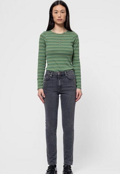 Thumbnail - Nudie Jeans Jeans Mellow Mae Lava Grey