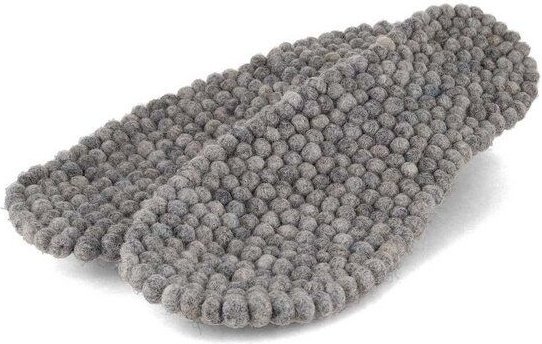 WoolFit Bunte Filz-Einlegesohle mit Massage Effekt aus 100% Wolle
