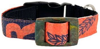 GOOPSI Hundehalsband "Style mich!" upcycling - versch. Farben & Größen