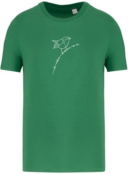 Brandless Basic Bio T-Shirt Rotkehlchen Nr. 4 ( 155 g/m²)