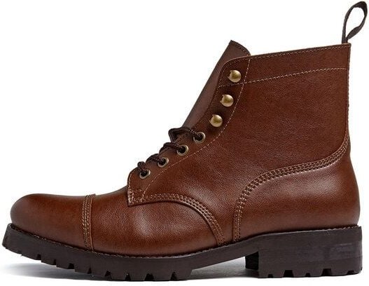 Will's Vegan Shop Work Boots aus veganem, italienischen Leder