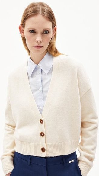 ARMEDANGELS DAMIRAA REGLANA - Damen Strickjacke Oversized Fit aus Bio-Woll Mix