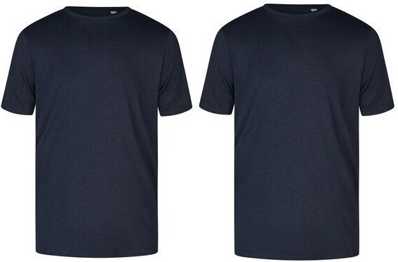 Brandless Basic Bio T-Shirt (Men Nr.3 ) Doublepack GOTS