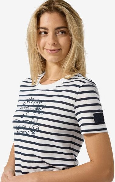 Thumbnail - super.natural Merino T-Shirt W STRIPE COTE D'AZUR BIO J TEE für Damen, nachhaltig, Merino