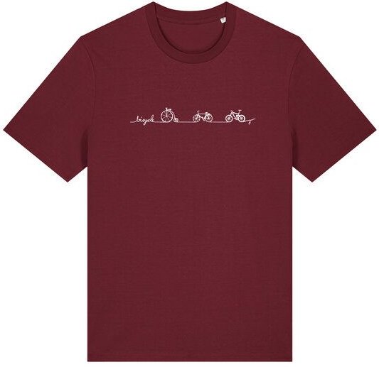 Brandless Basic Bio Unisex T-Shirt Bicycle Line 180g/m² XXS - 3 XL