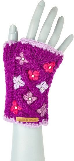 short'n'pietz Handstulpen aus Schurwolle für Kinder, handgestrickt