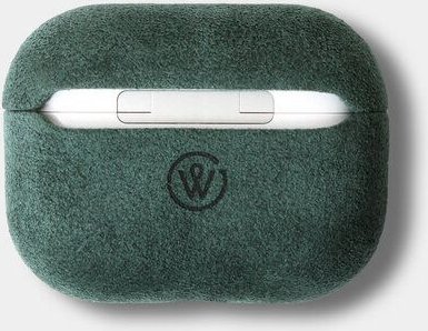 GOOD WILHELM Veganes AirPods Pro 2 Case Airpods 4 Case JACOB aus italienischem Alcantara – Edler Premium-Schutz mit Stil