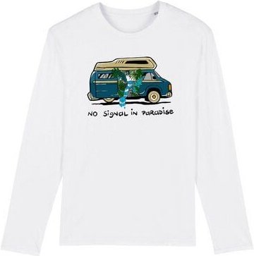 Zeachild Vanlife - no signal in paradise Longsleeve Unisex