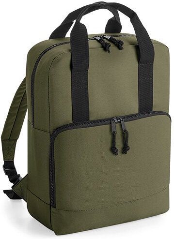 Thumbnail - BagBase Recycled Twin Handle Kühltasche, Rucksack oder Tragetasche