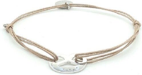 MUNICH JEWELS Armband Breze rhodiniert