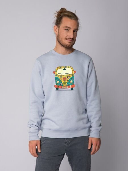 watapparel Sweatshirt Unisex Hippies Bus