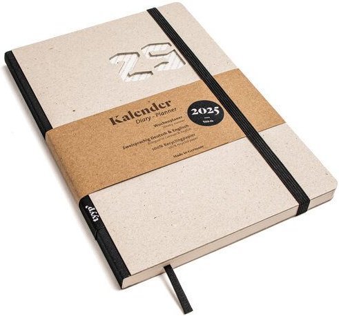tyyp Taschenkalender 2025 (Recyclingkarton)