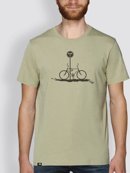 little kiwi Männer T-Shirt, "NoWay", Sage