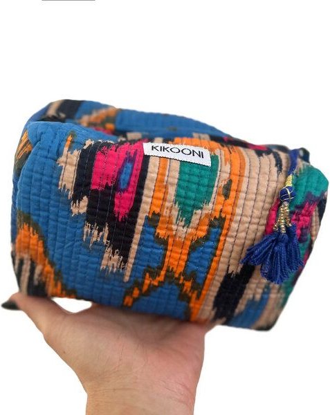 KIKOONI handgefertigte kleine Kosmetiktasche "Small K "
