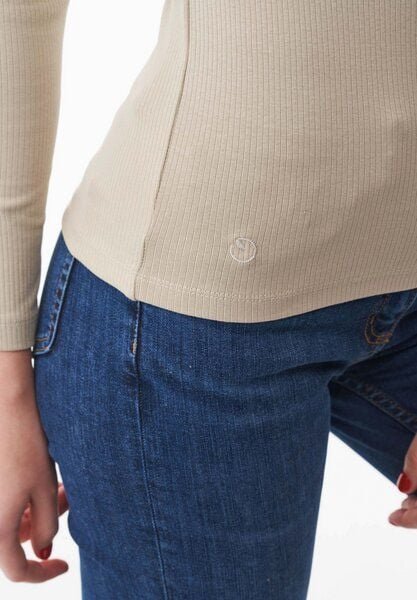 ORGANICATION Rollkragenshirt aus Bio-Baumwolle