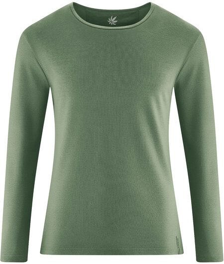 HempAge Herren Langarmshirt THC Line Hanf/Biobaumwolle