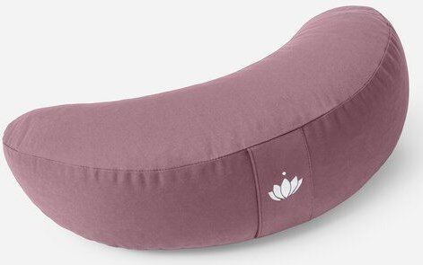 Lotuscrafts Yogakissen Halbmond Shanti - Halbmondkissen - GOTS Zertifiziert
