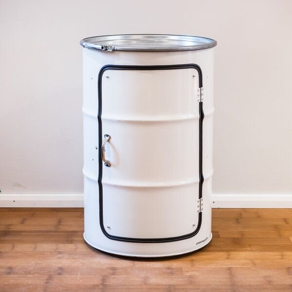 Lockengelöt Hausbar aus einem Hamburger Ölfass