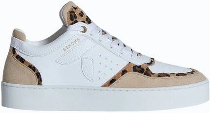 Ashoka Paris Mateo Low-Top Sneaker Leopard, Biobasiert & Recycelt