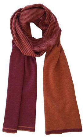 austriandesign.at RingelSchal aus extrafeiner Merinowolle