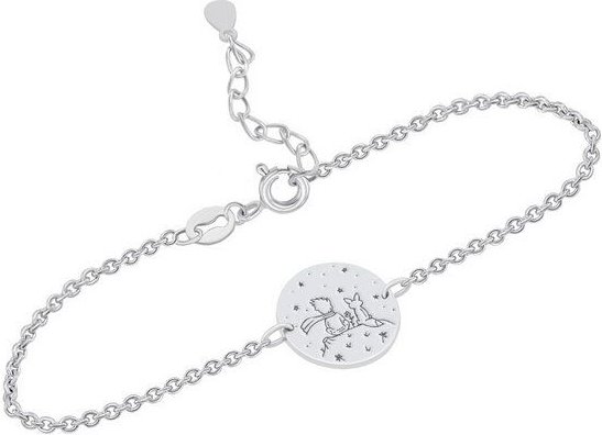 Eppi Silbernes Armband Der Kleine Prinz mit Fuchs