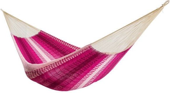 HängemattenGlück Netz-Hängematte MAYA L aus Bio-Baumwolle - GOTS zertifiziert