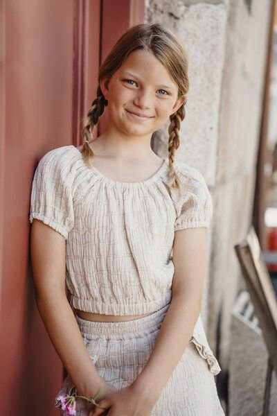 PETER JO Top Pure Ginger Stone