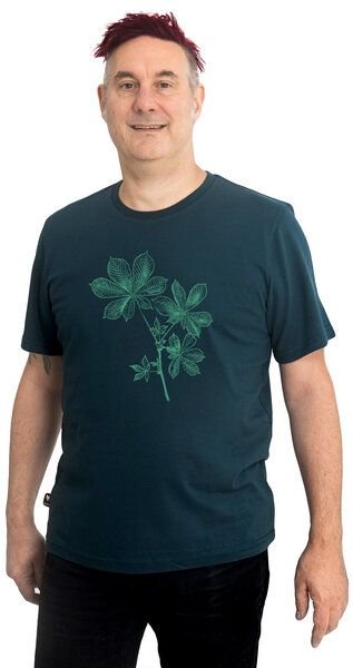 Hirschkind Fair-Trade-Männershirt "Kastanie" - Made in Kenia - dunkelgrün