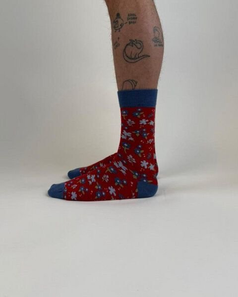 ettics STUDIO sock AOP flower