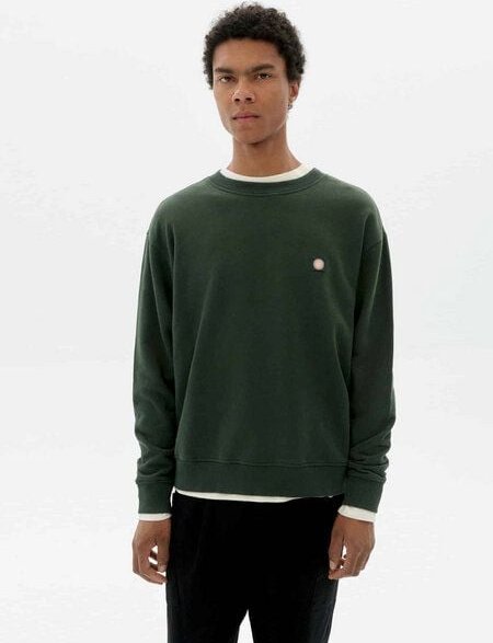 thinking mu Herren Sweatshirt - Sol Contrast Leon Sweatshirt