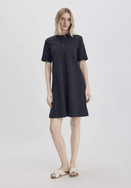 hessnatur Jersey Kleid Knielang Relaxed aus Bio-Baumwolle