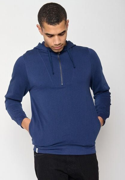 GREENBOMB Basic Mirror - Lässiger Half-Zip aus Bio-Baumwolle / GOTS / Fair & Vegan