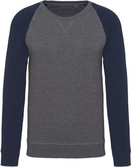 Greenspired Zweifarbiges Raglan Sweatshirt French Terry BIO