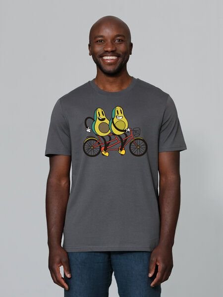 watapparel T-Shirt Unisex Avocado Fahrrad