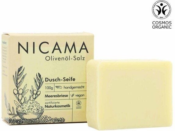 NICAMA Duschseife Olivenöl-Salz