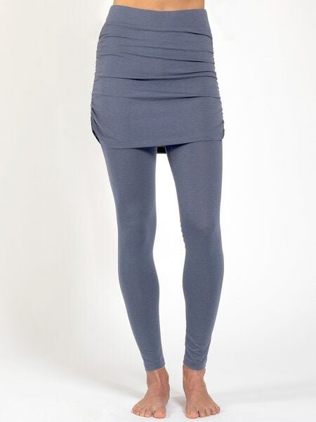 Magadi Yoga Leggings LARA mit Rock aus Naturmaterial
