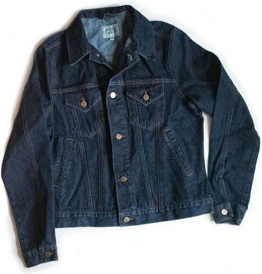 Will's Vegan Shop Damen Jeansjacke aus recyceltem Denim