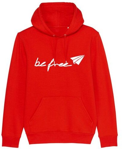 be free shoes be free - Unisex Logo Hoodie