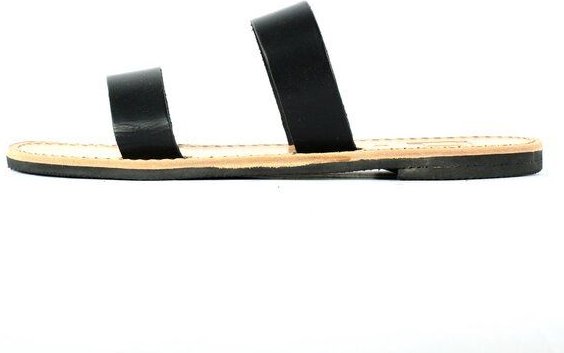 SORBAS '26 Leder Pantoletten Schwarz