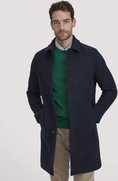 hessnatur Rhön-Mantel Relaxed aus reiner Rhönschafwolle