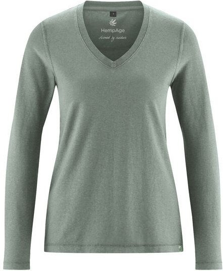 HempAge Langarmshirt Damen Hanf/Biobaumwolle