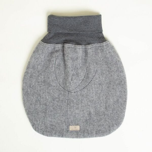 nahtur-design Strampelsack | Pucksack aus Flauschloden | Winter