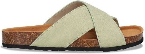 Nae Vegan Shoes NAE - Samui Grün Vegane flache Schuhe aus Piñatex